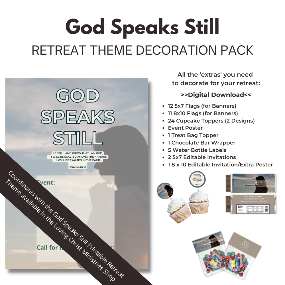 God Speaks Still Decoration Pack