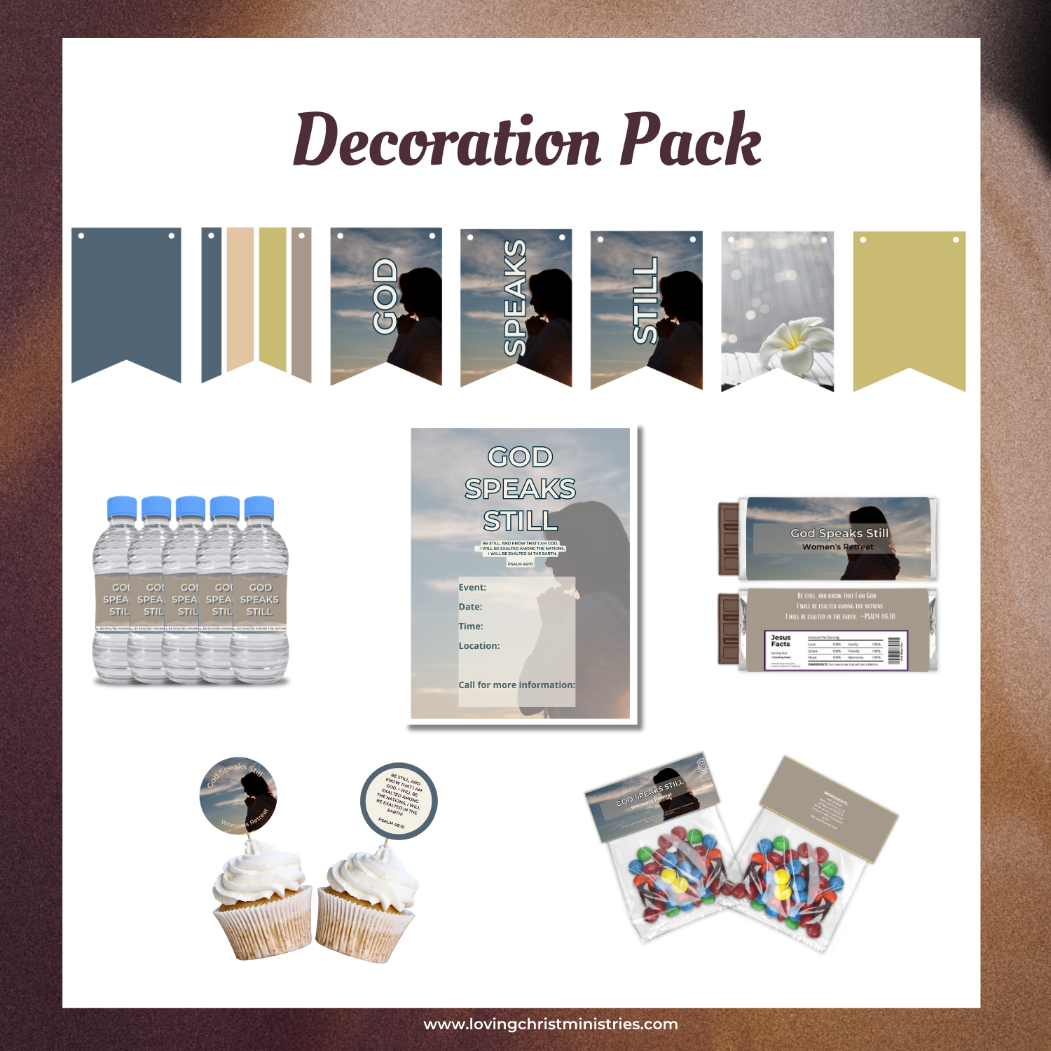 Collection of God Speaks Still Theme Resources
