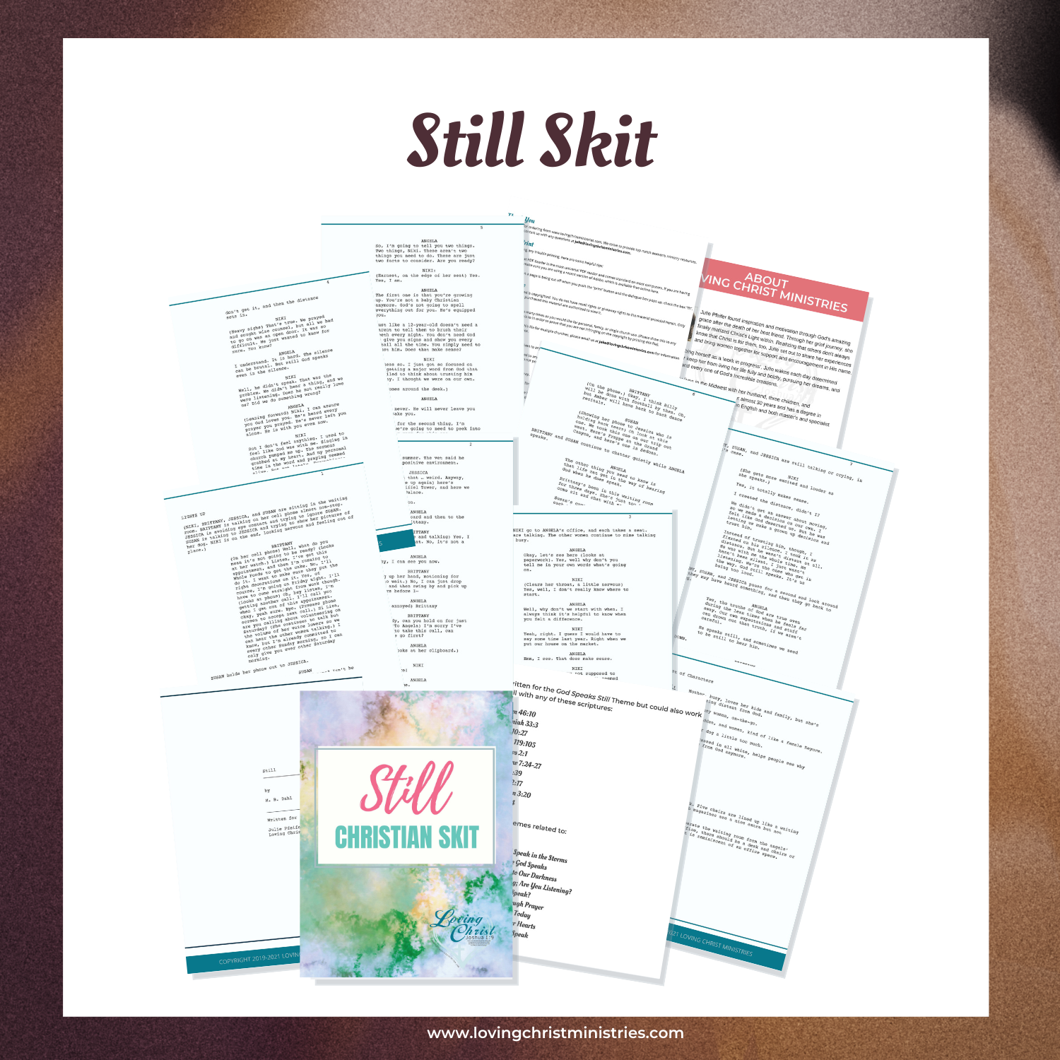 Collection of God Speaks Still Theme Resources