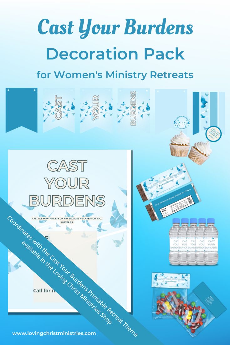 Cast Your Burdens Decoration Pack