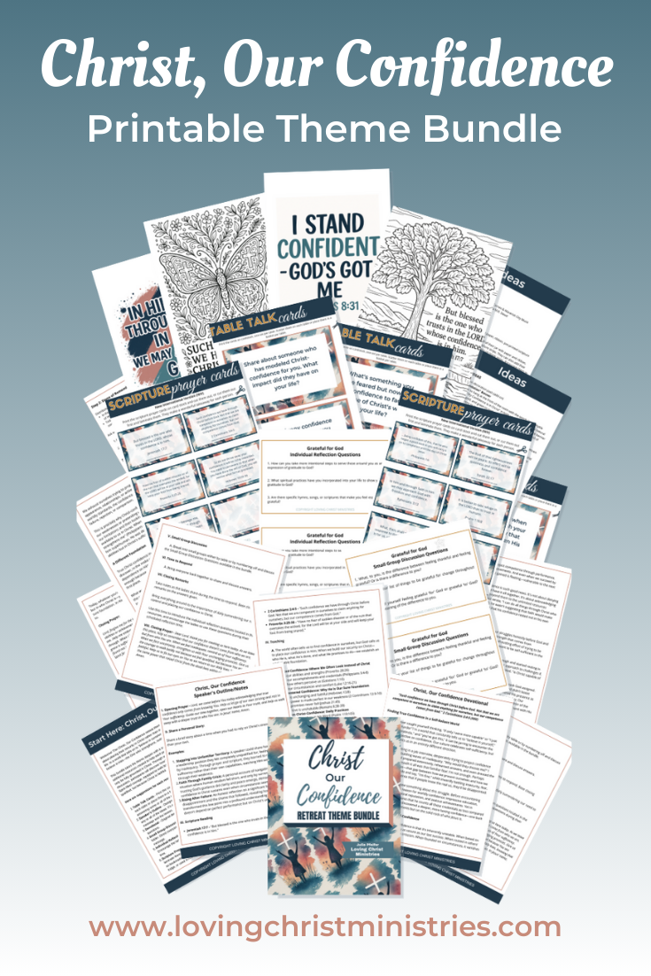 Christ, Our Confidence Printable Theme Bundle