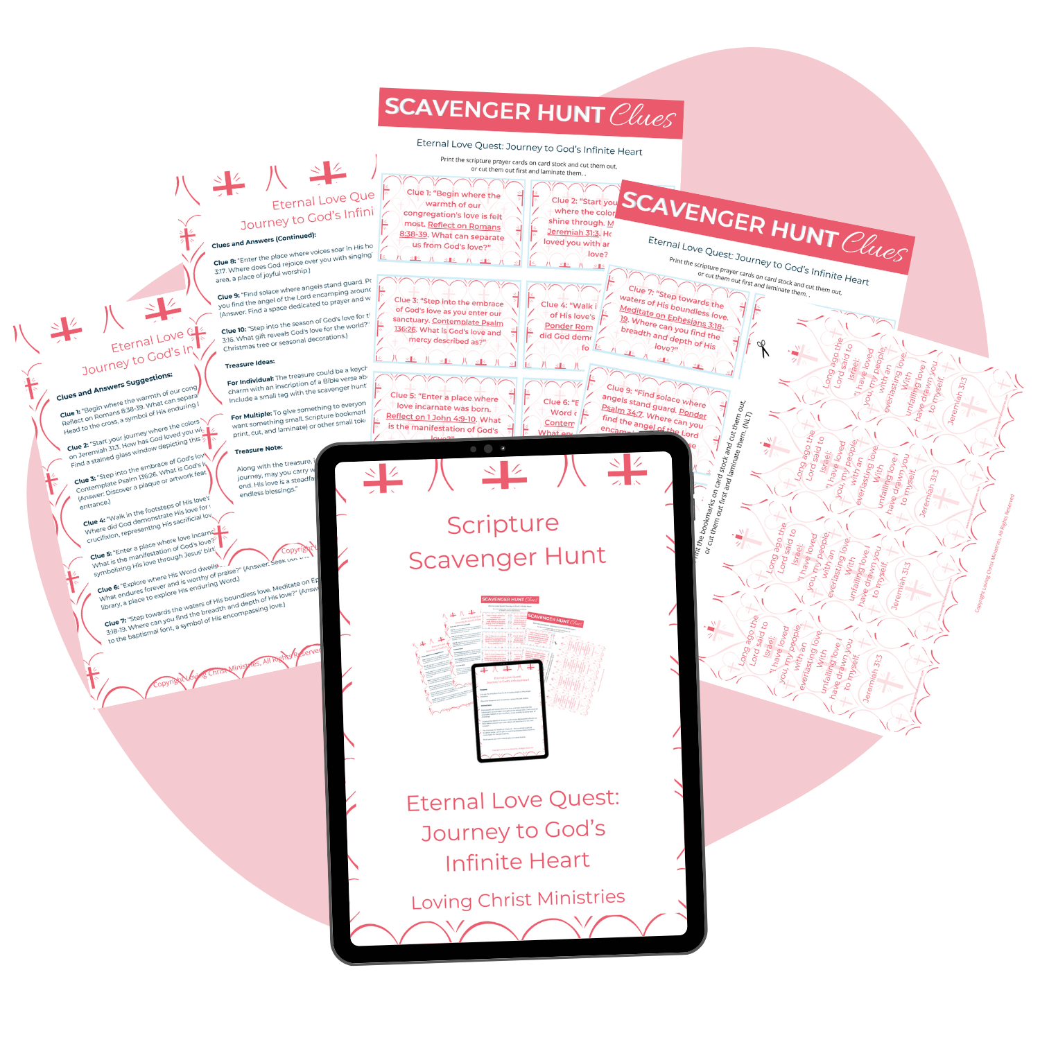 Eternal Love Quest: Journey to God’s Infinite Heart - Scripture Scavenger Hunt