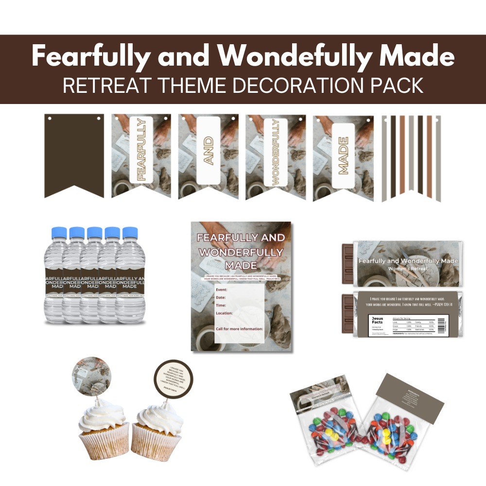 Fearfully and Wonderfully Made Decoration Pack