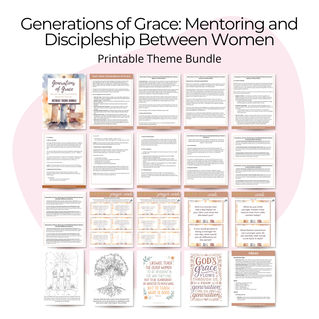 Generations of Grace: Mentoring and Discipleship Between Women