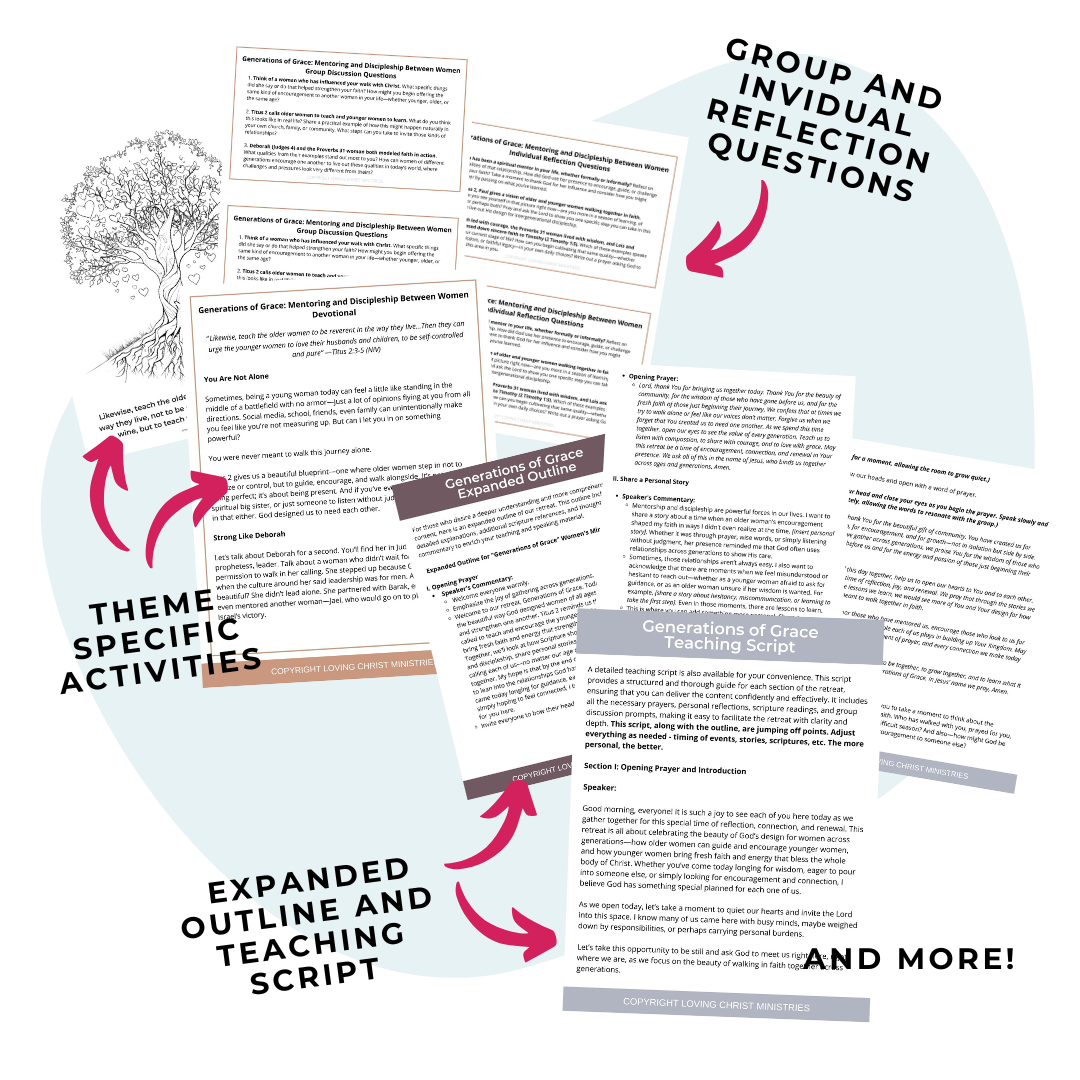 Generations of Grace: Mentoring and Discipleship Between Women