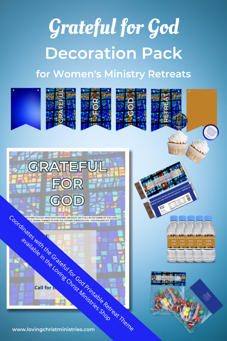 Grateful for God Decoration Pack