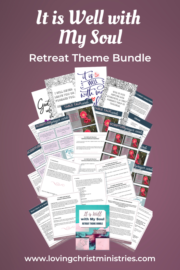 It is Well with My Soul Printable Theme Bundle