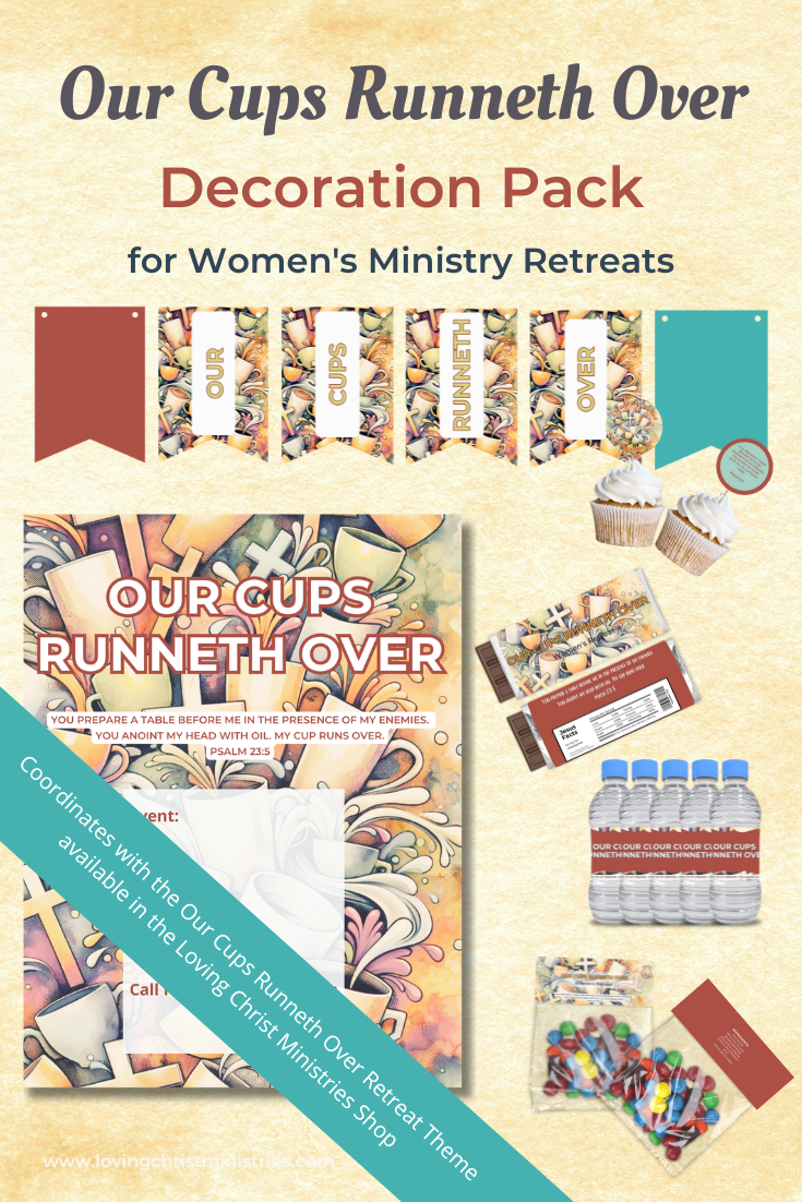 Our Cups Runneth Over Decoration Pack