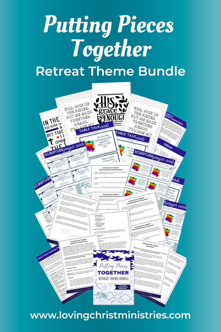 Putting Pieces Together Printable Theme Bundle