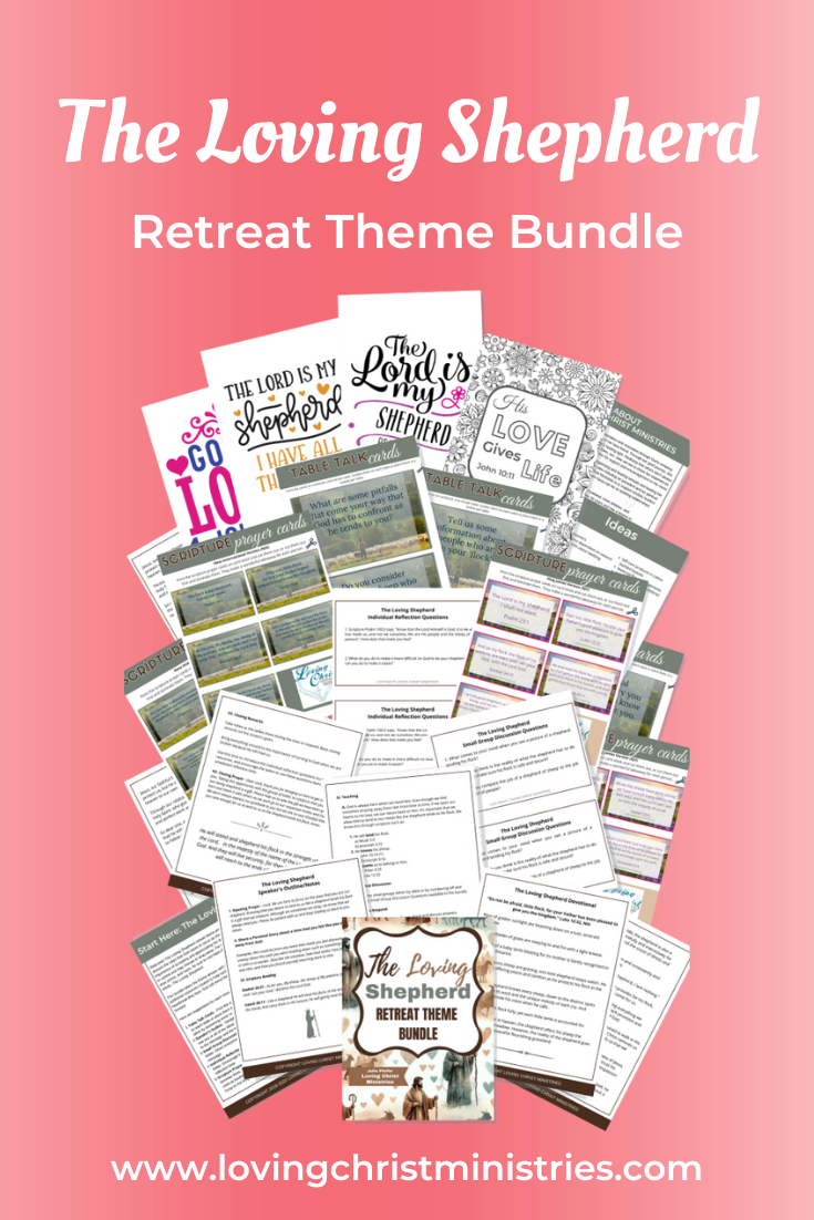 The Loving Shepherd Printable Theme Bundle