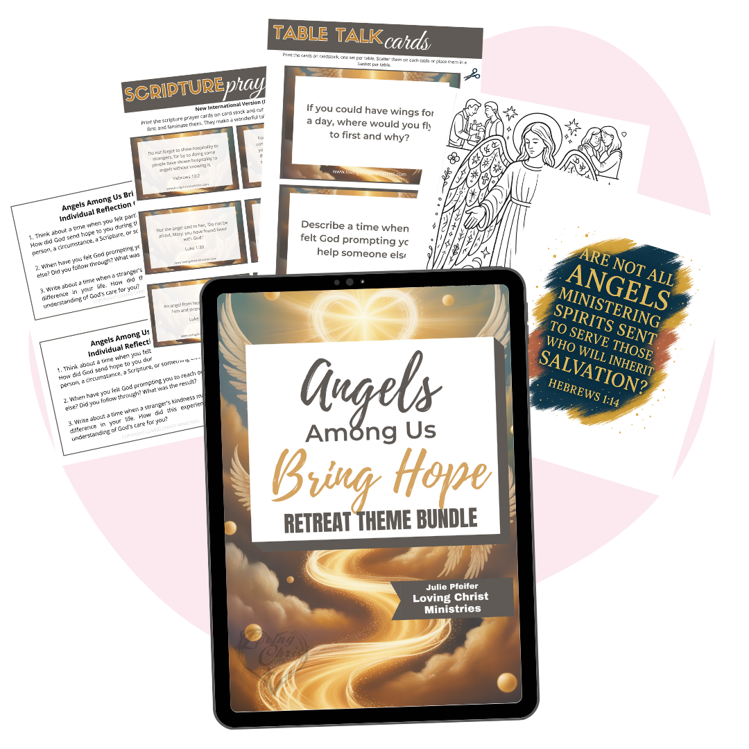 Angels Among Us Bring Hope Printable Theme Bundle