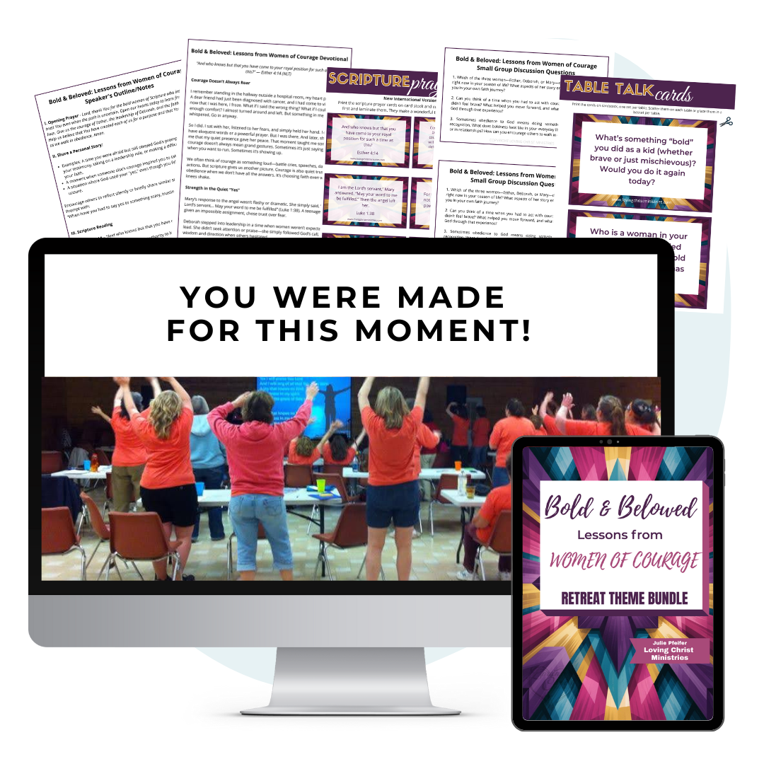 Bold & Beloved: Lessons from Women of Courage Printable Theme Bundle
