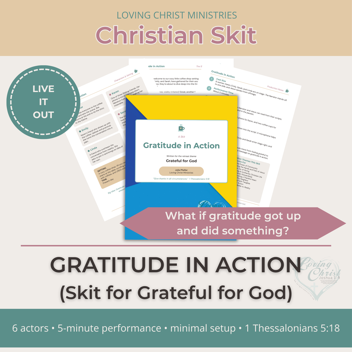 Gratitude in Action - Christian Skit