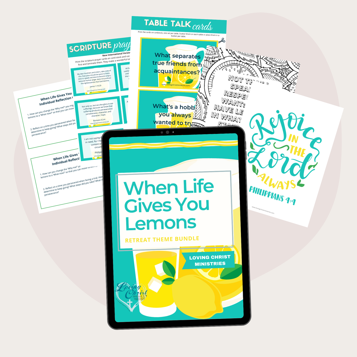 When Life Gives You Lemons Printable Theme Bundle