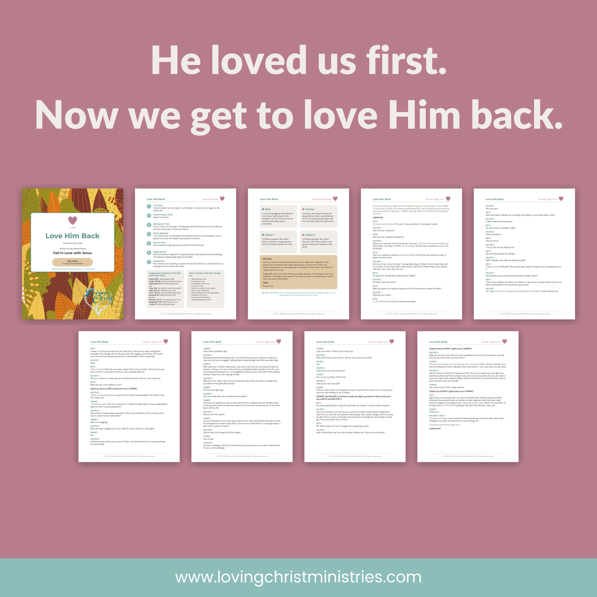 Love Him Back - Christian Skit