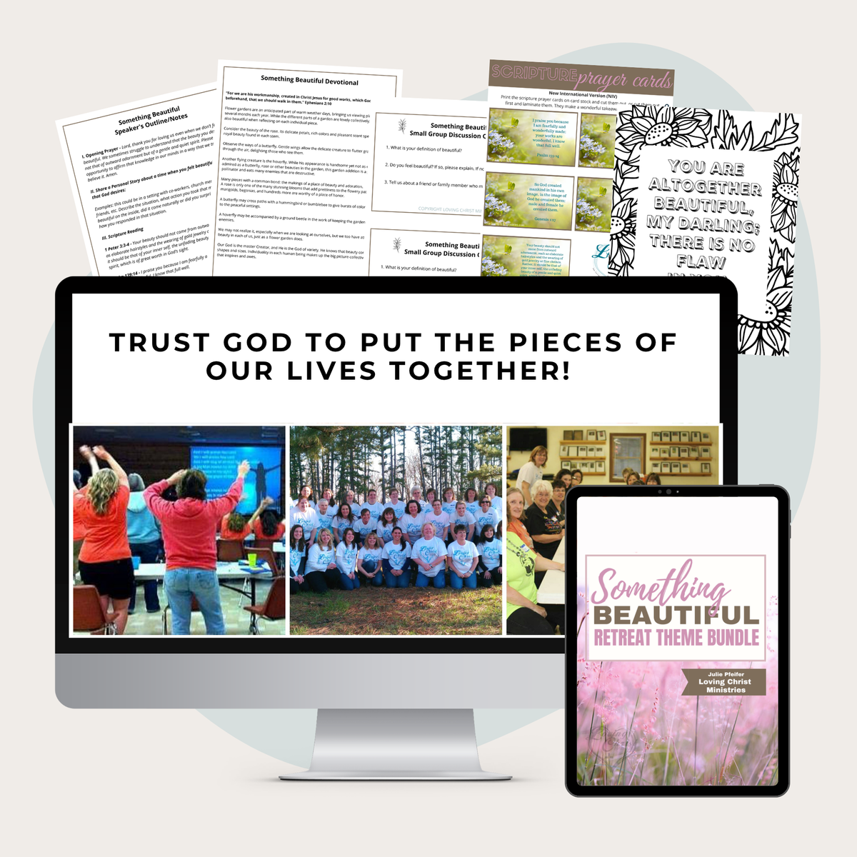Something Beautiful Printable Theme Bundle