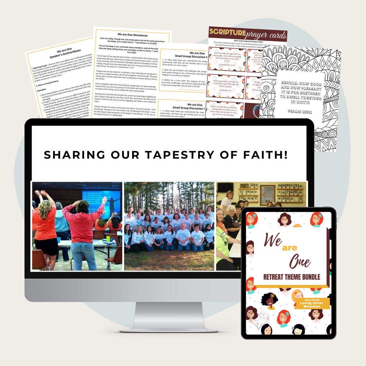 We are One Printable Theme Bundle