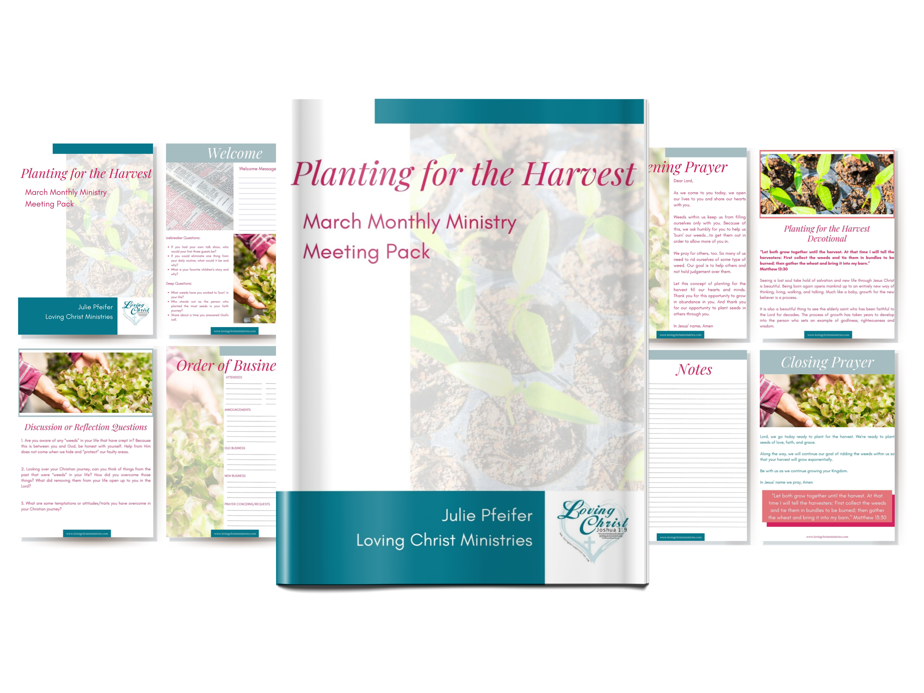 Planting for the Harvest - March Monthly Ministry Meeting Pack