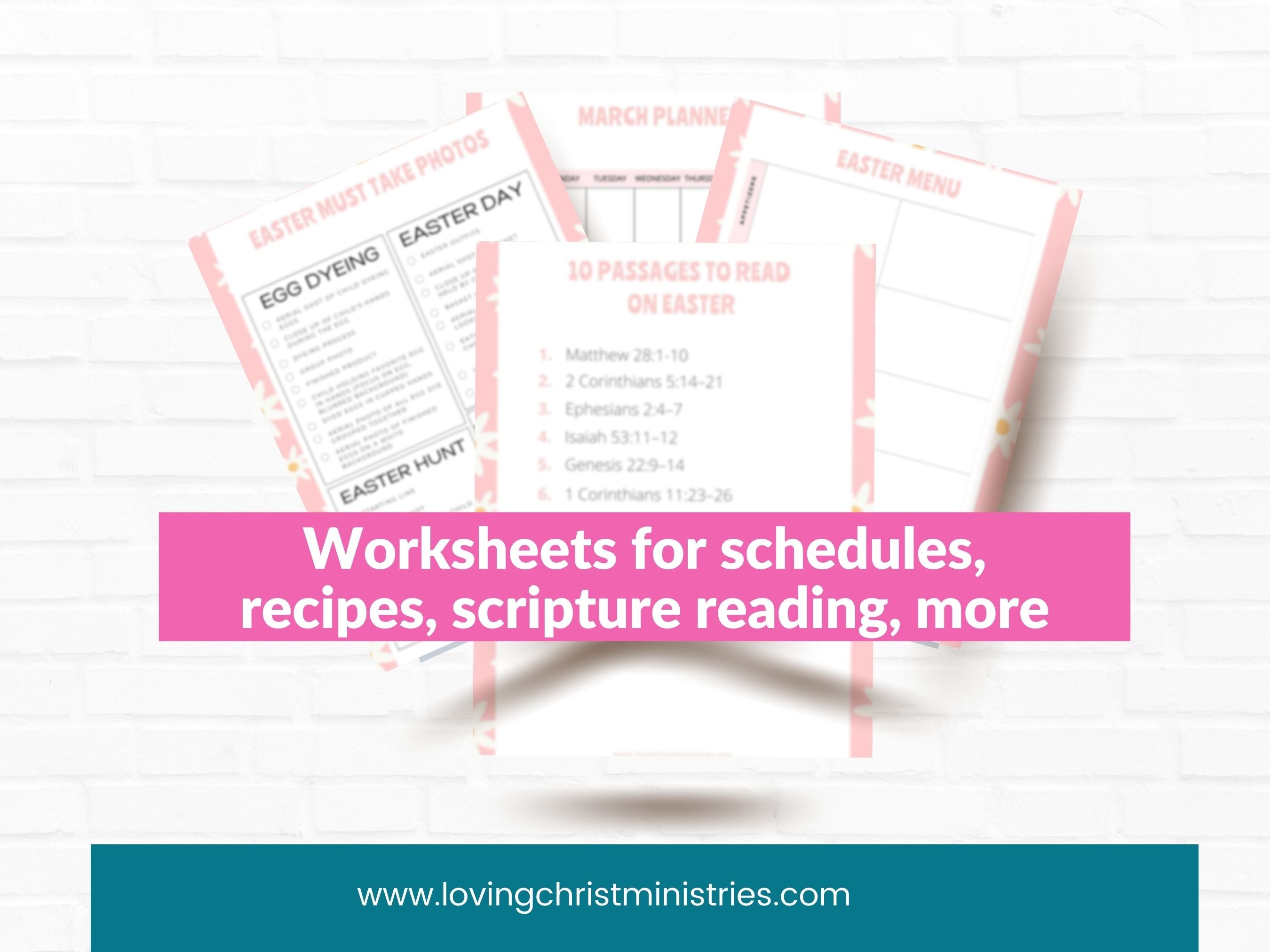 Easter Planner {30+ Pages}