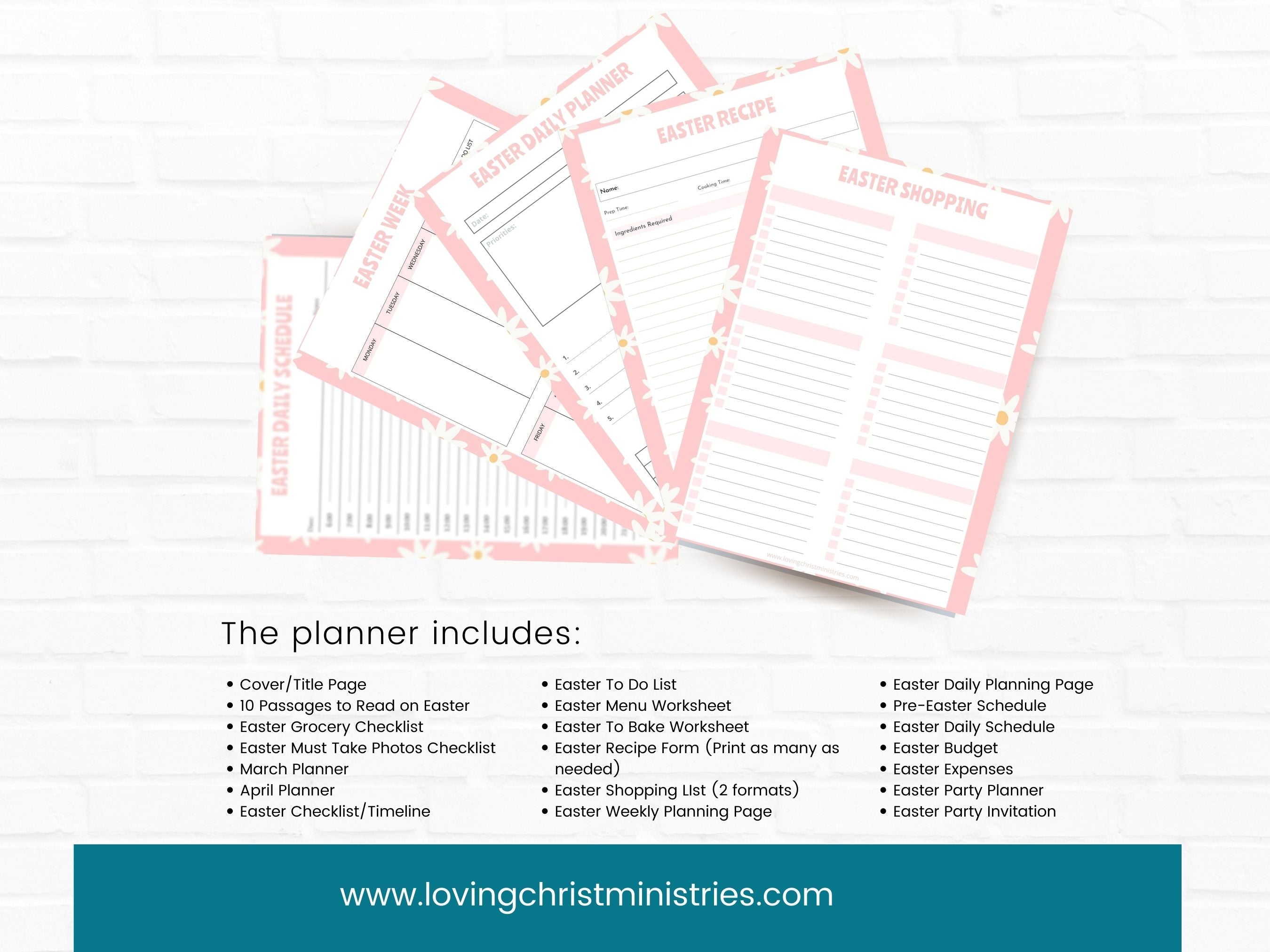 Easter Planner {30+ Pages}