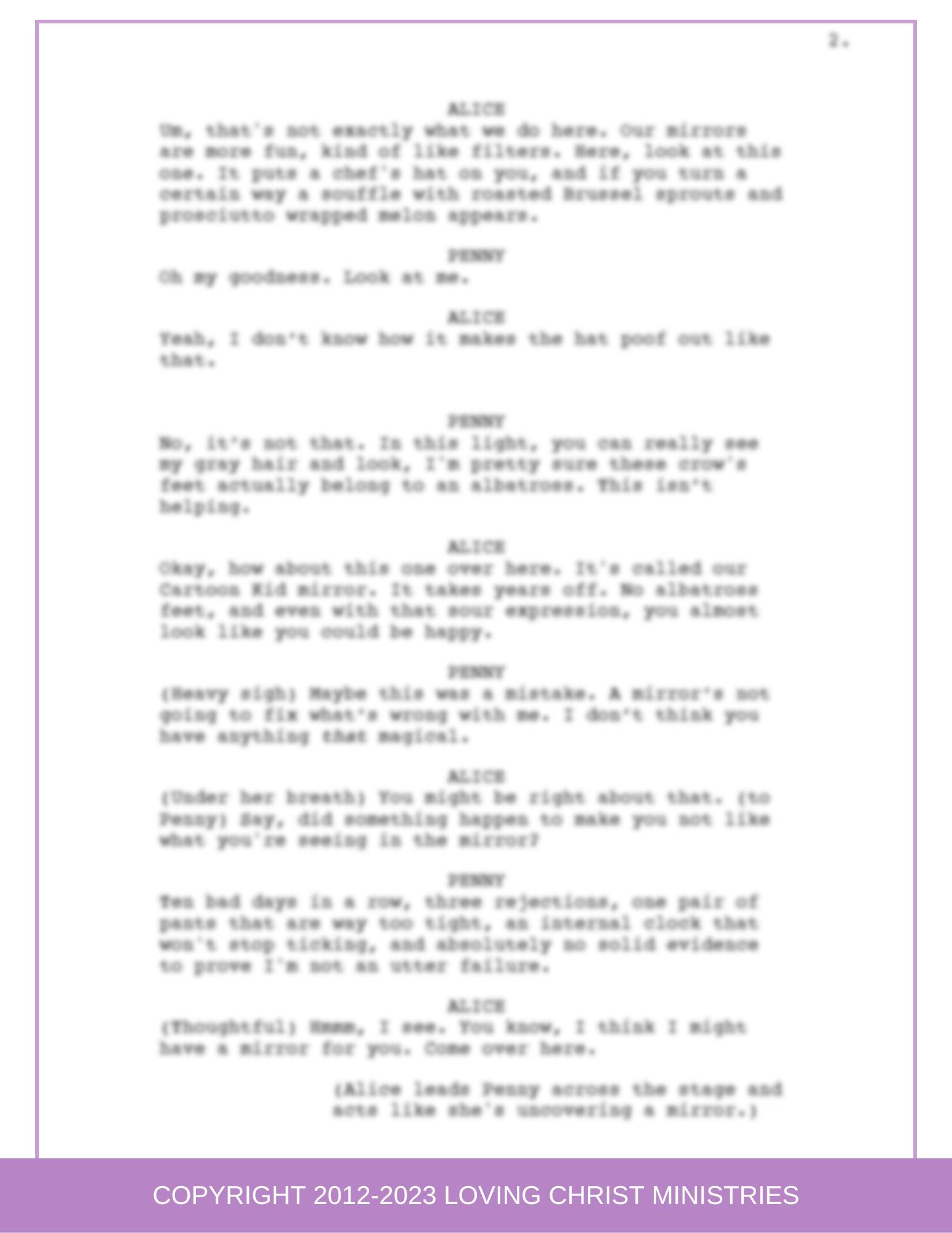 Wonderfully Made - Christian Skit