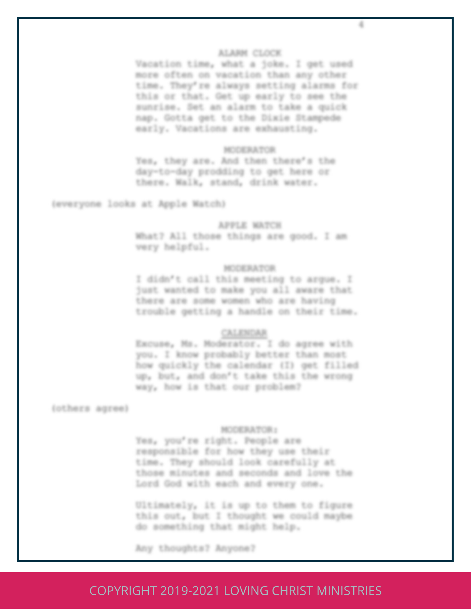 Before the Bell Tolls - Christian Skit