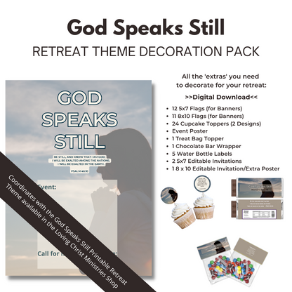God Speaks Still Decoration Pack