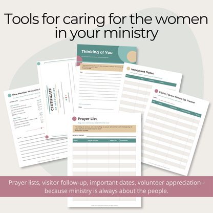 2027 Ministry Binder for Women&