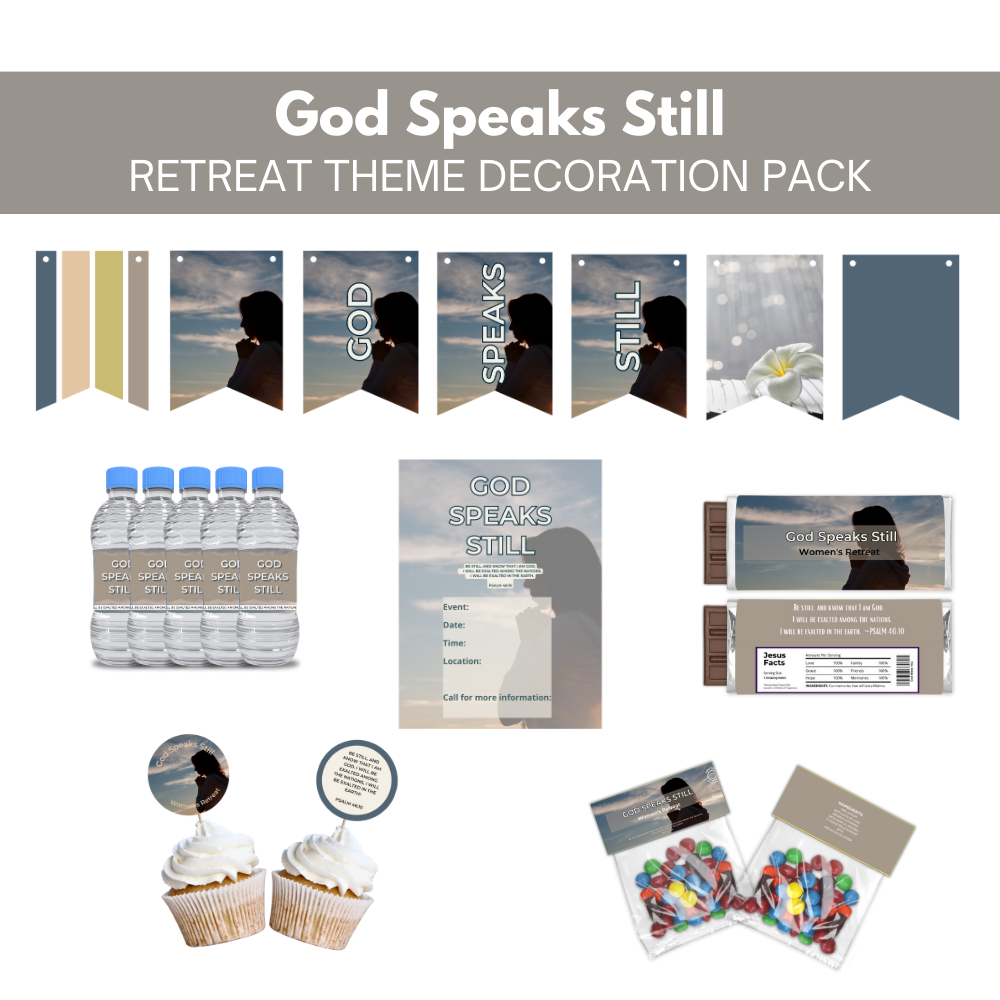 God Speaks Still Decoration Pack