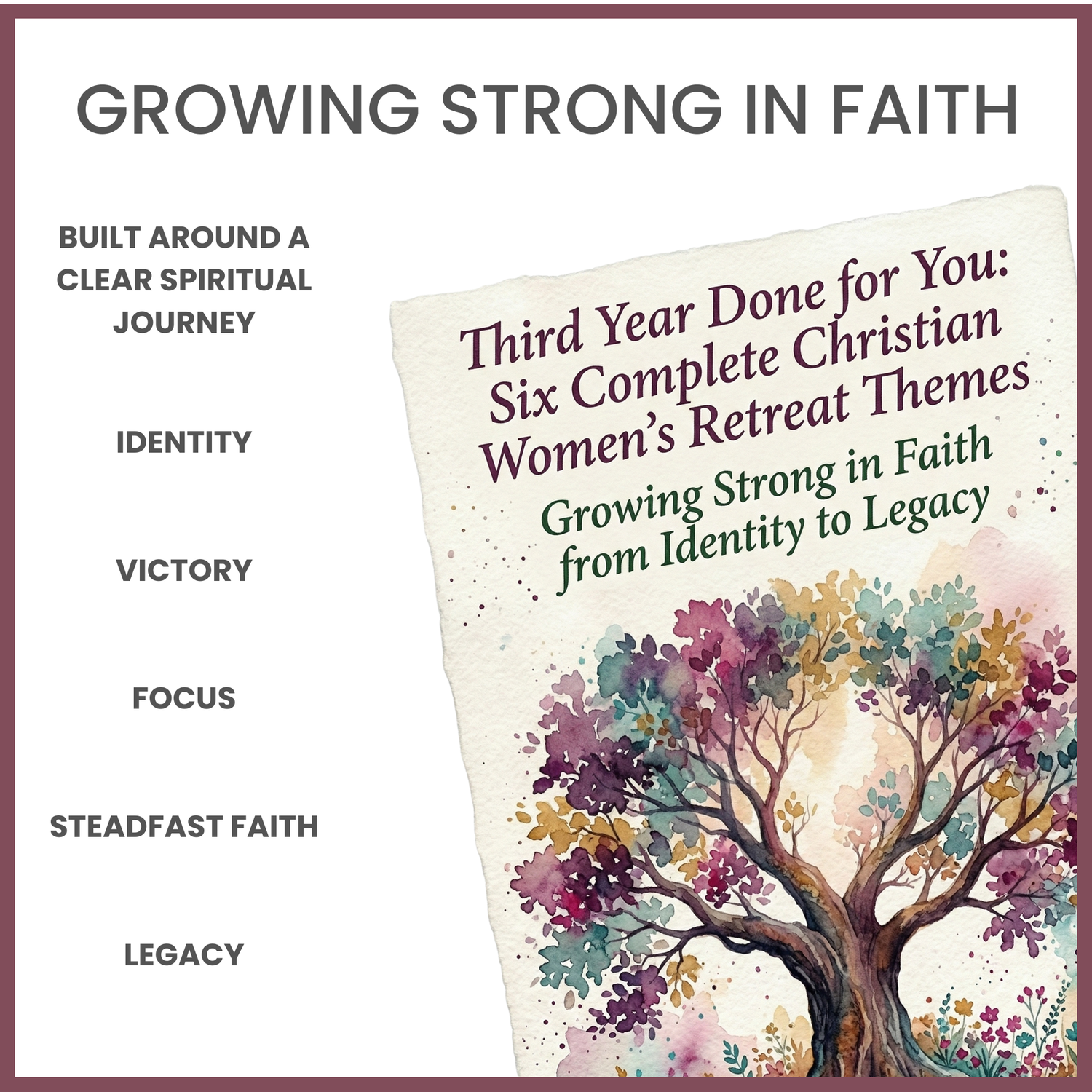 Third Year Done for You: Christian Women&