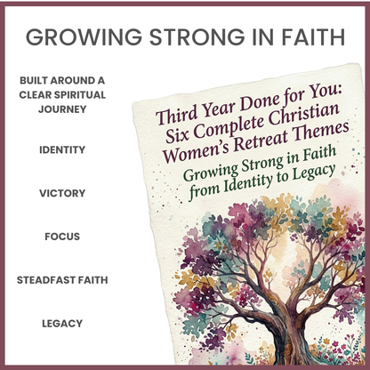 Third Year Done for You: Christian Women&