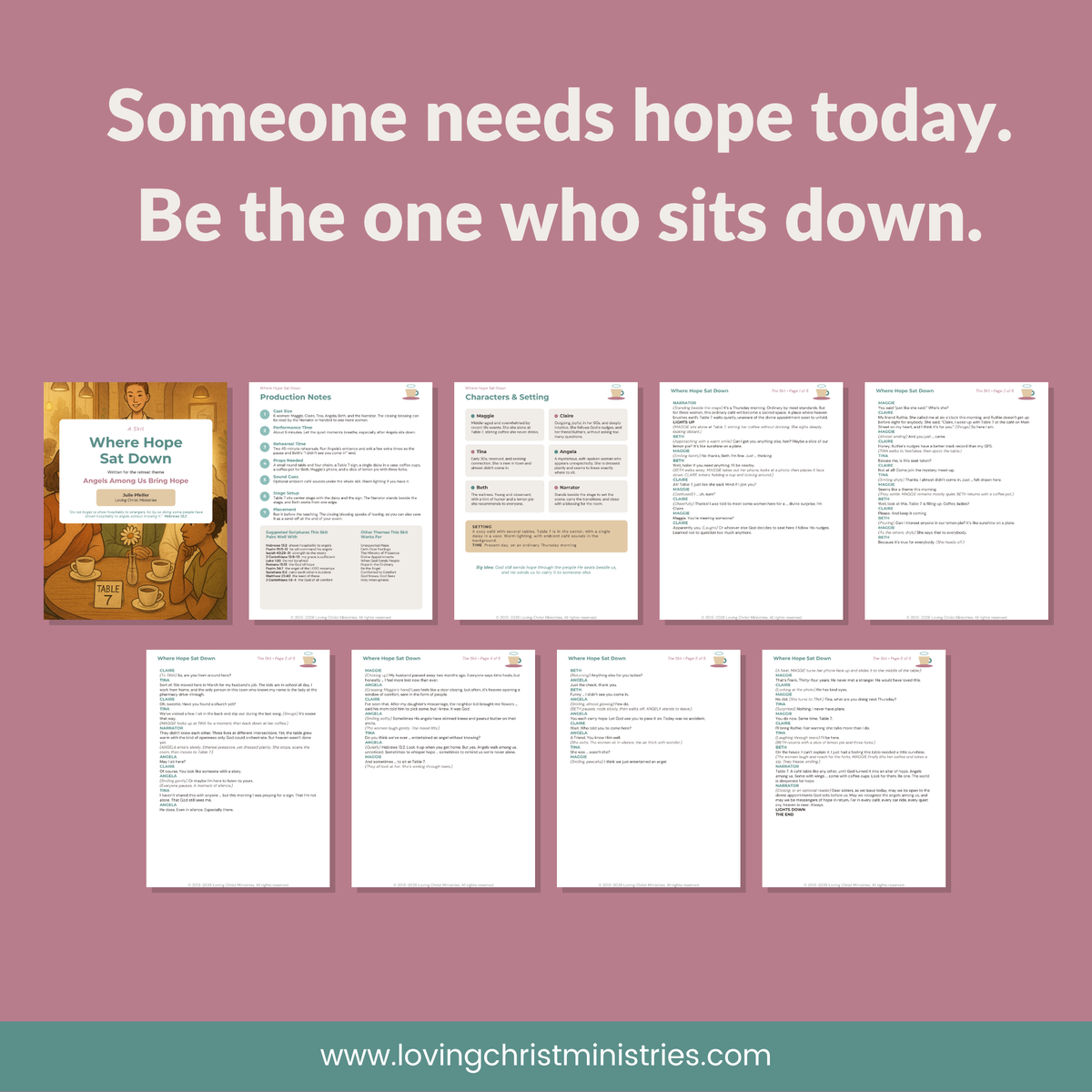 Where Hope Sat Down - Christian Skit