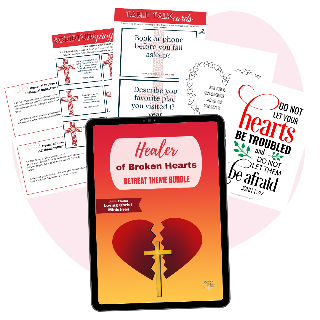 Healer of Broken Hearts Printable Theme Bundle