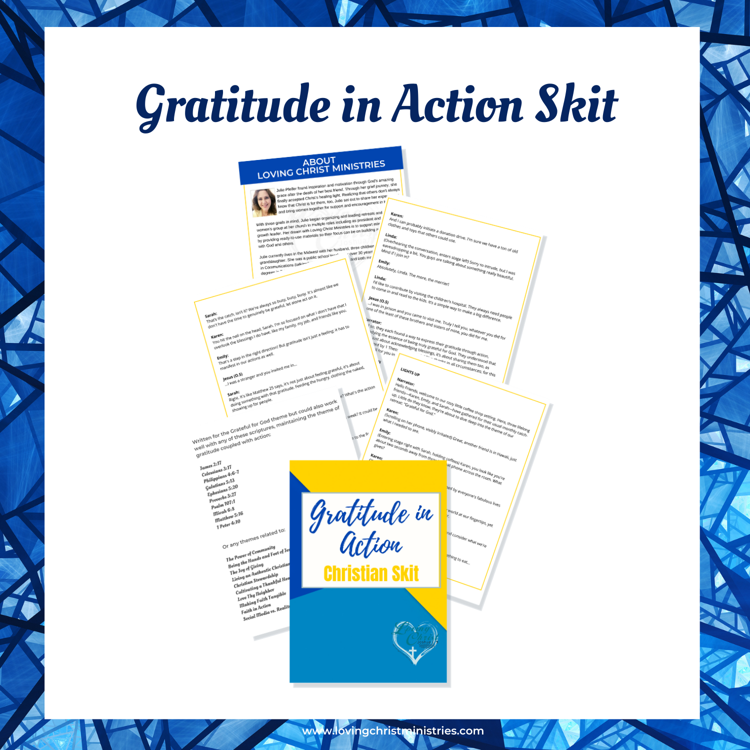 Collection of Grateful for God Theme Resources