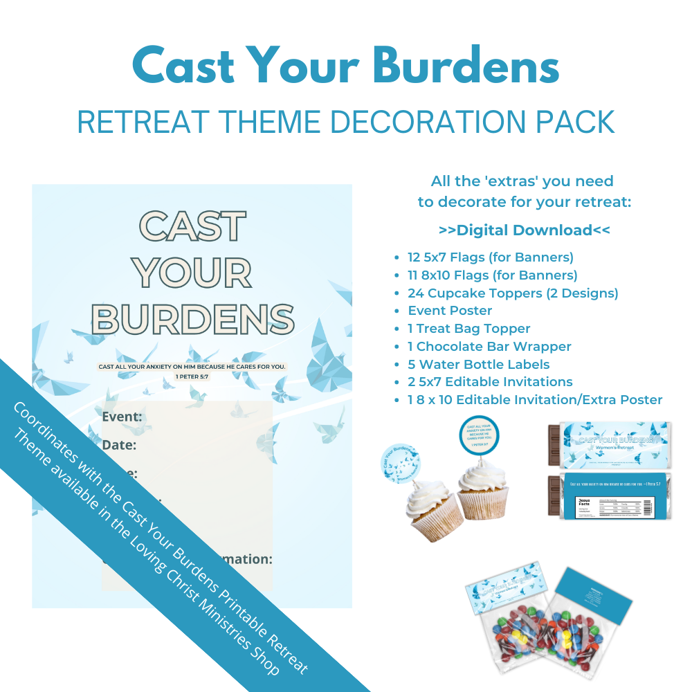 Cast Your Burdens Decoration Pack