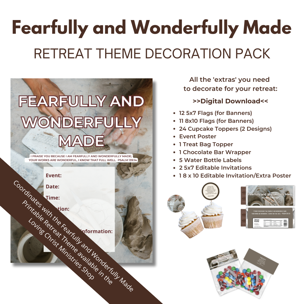 Fearfully and Wonderfully Made Decoration Pack