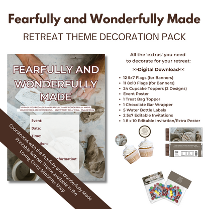 Fearfully and Wonderfully Made Decoration Pack