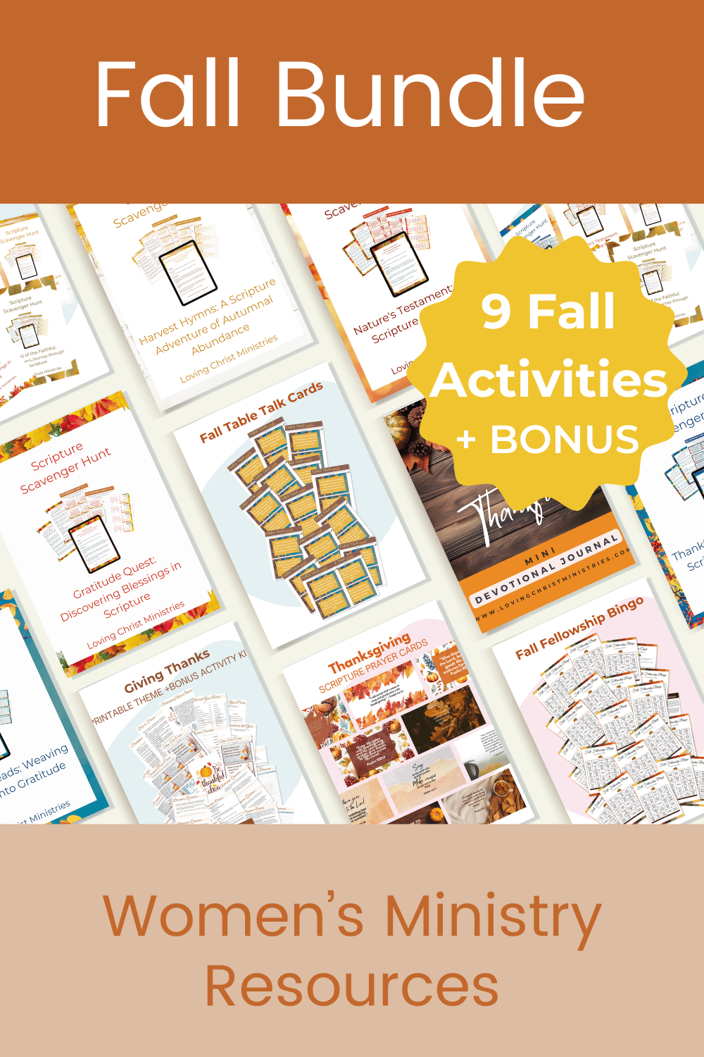 Fall Ministry Activity Bundle