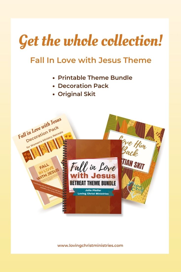 Collection of Fall in Love with Jesus Theme Resources