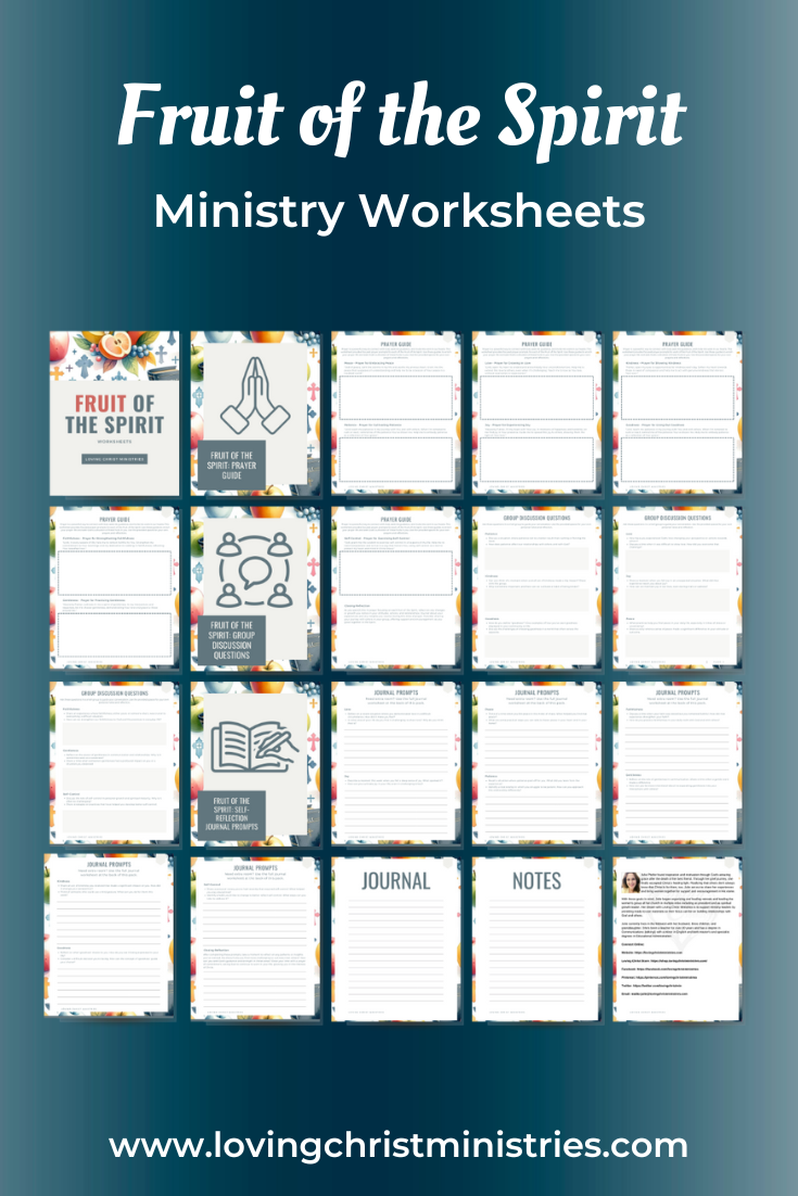 Fruit of the Spirit Worksheets