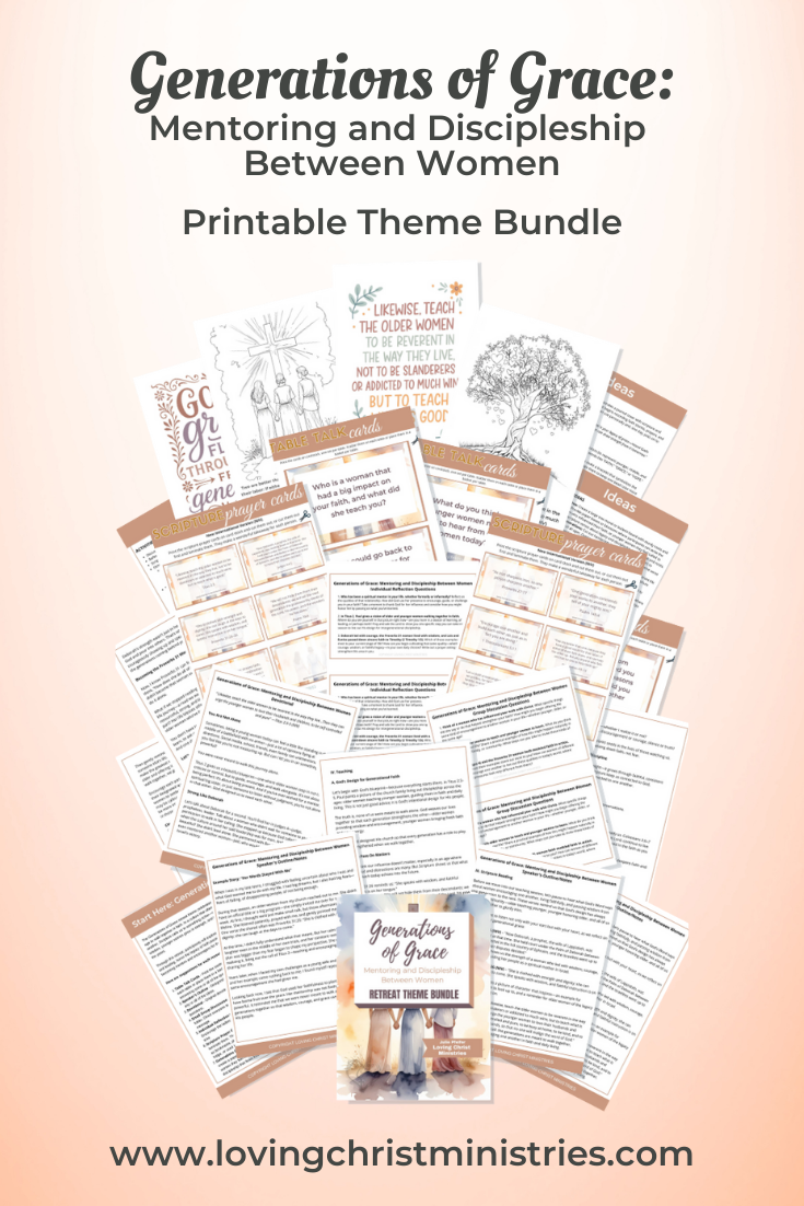 Generations of Grace: Mentoring and Discipleship Between Women