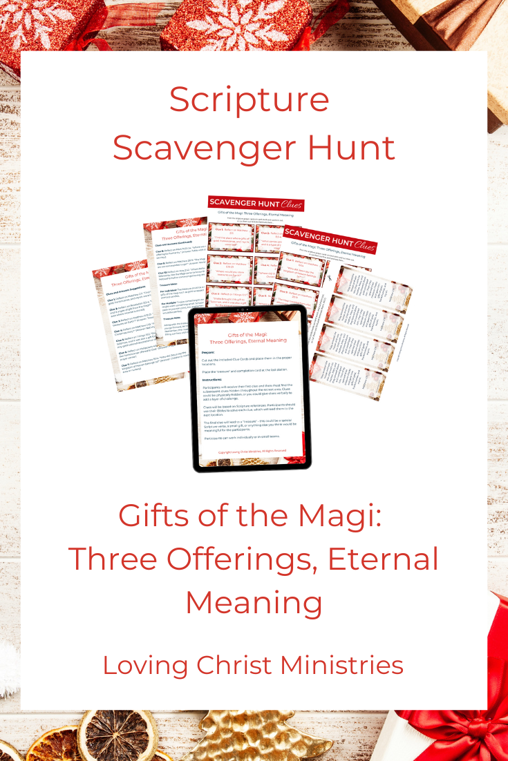 The Gifts of the Magi: Three Offerings, Eternal Meaning - Scripture Scavenger Hunt