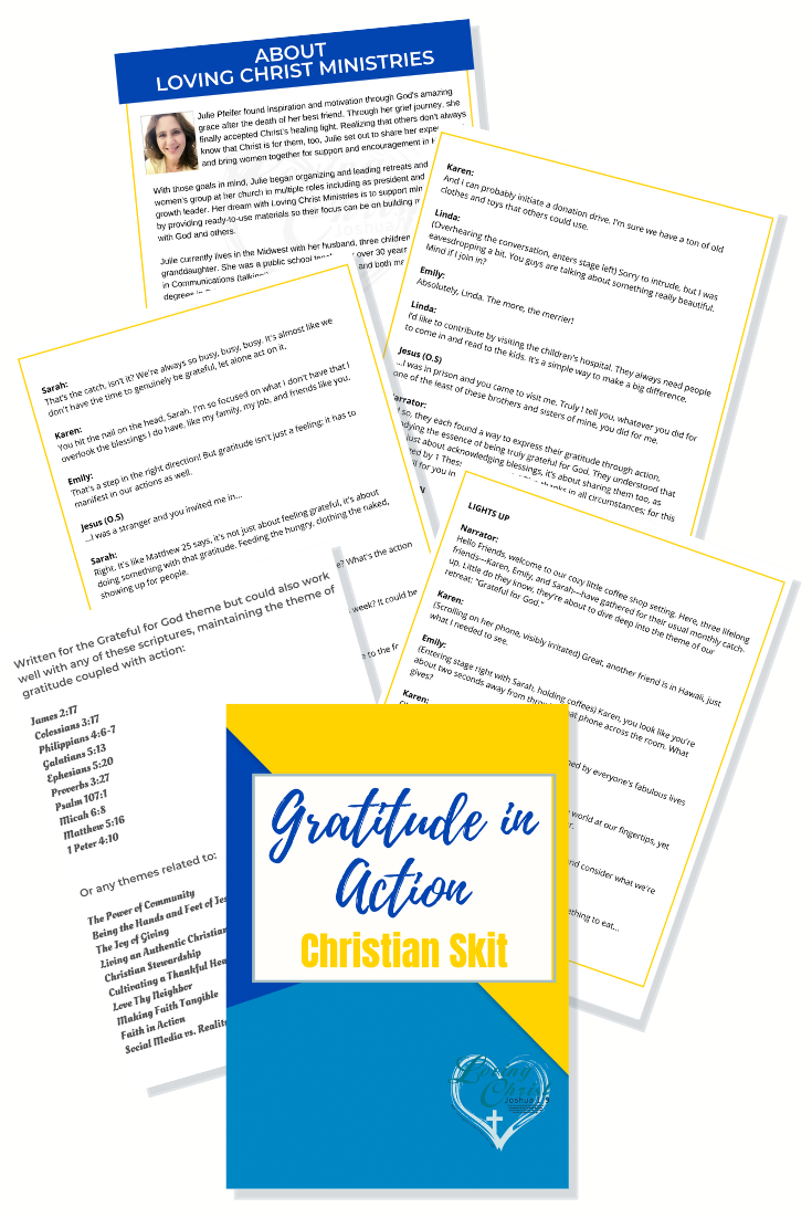 Gratitude in Action - Christian Skit