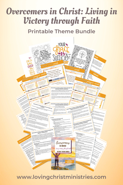 Overcomers in Christ: Living in Victory through Faith Printable Theme Bundle
