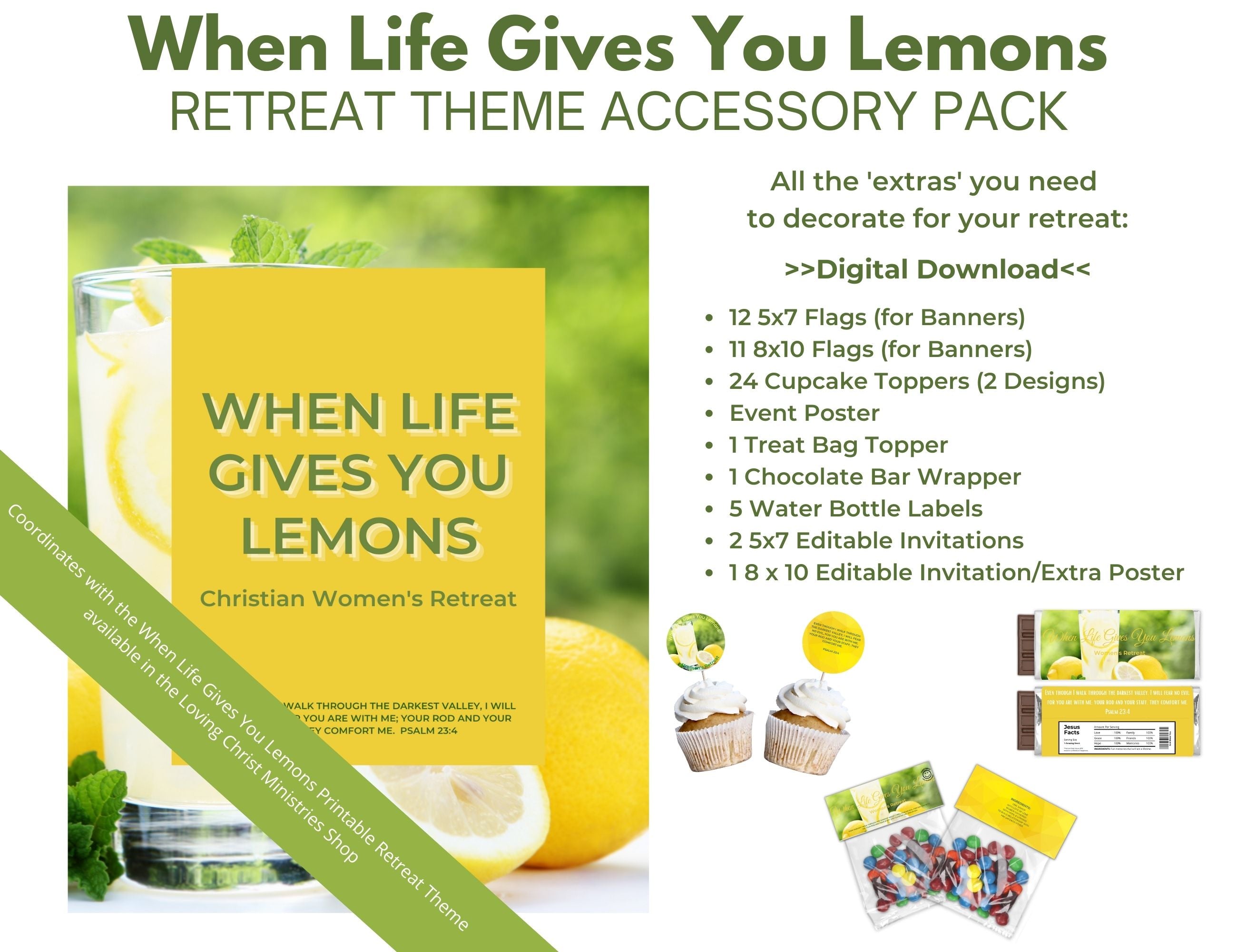 When Life Gives You Lemons Decoration Pack