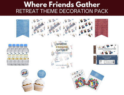 Where Friends Gather Decoration Pack
