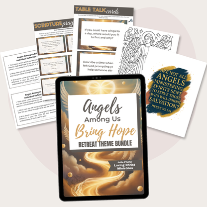 Angels Among Us Bring Hope Printable Theme Bundle