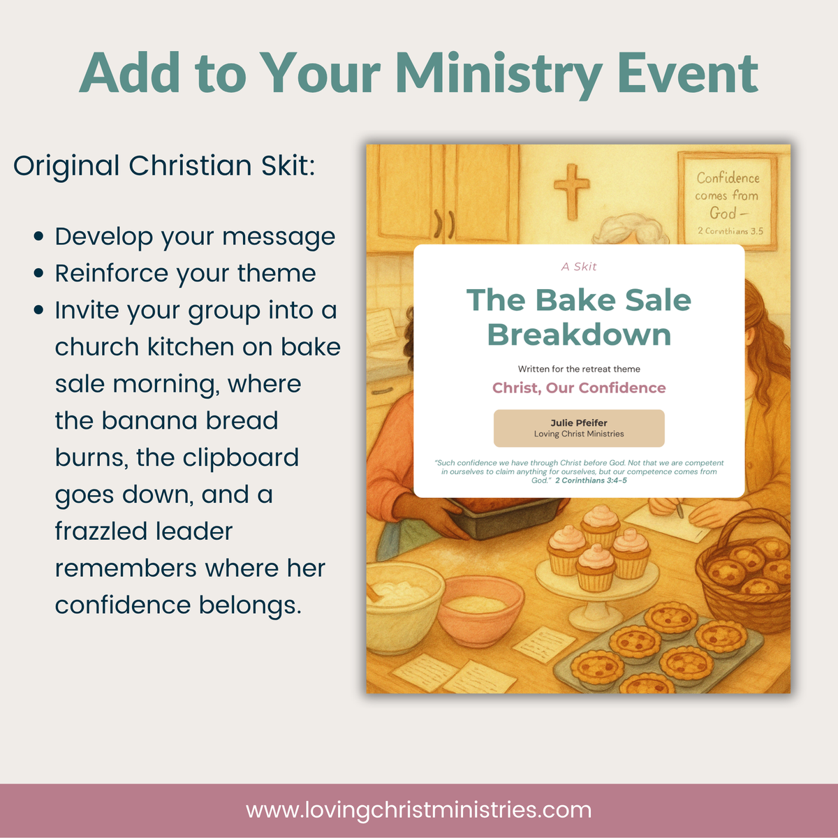 The Bake Sale Breakdown - Christian Skit