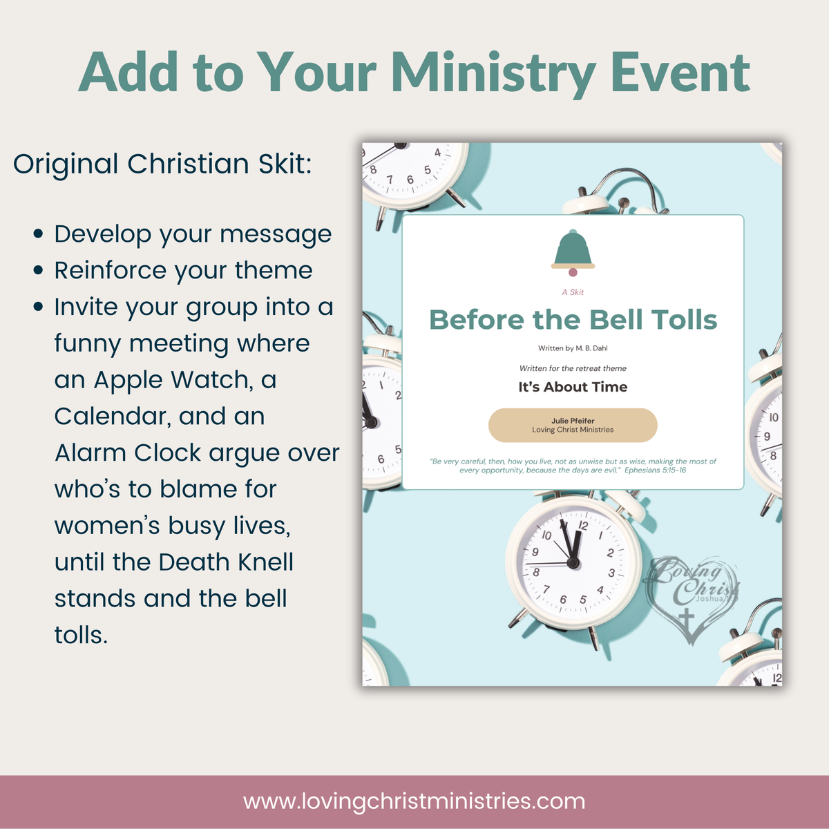Before the Bell Tolls - Christian Skit
