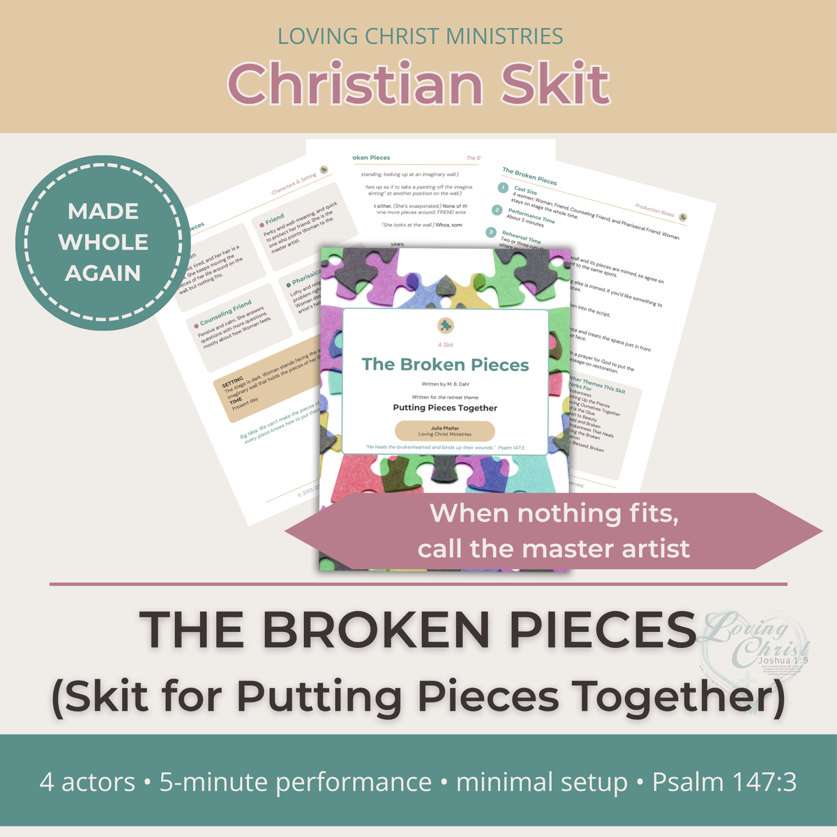 The Broken Pieces - Christian Skit